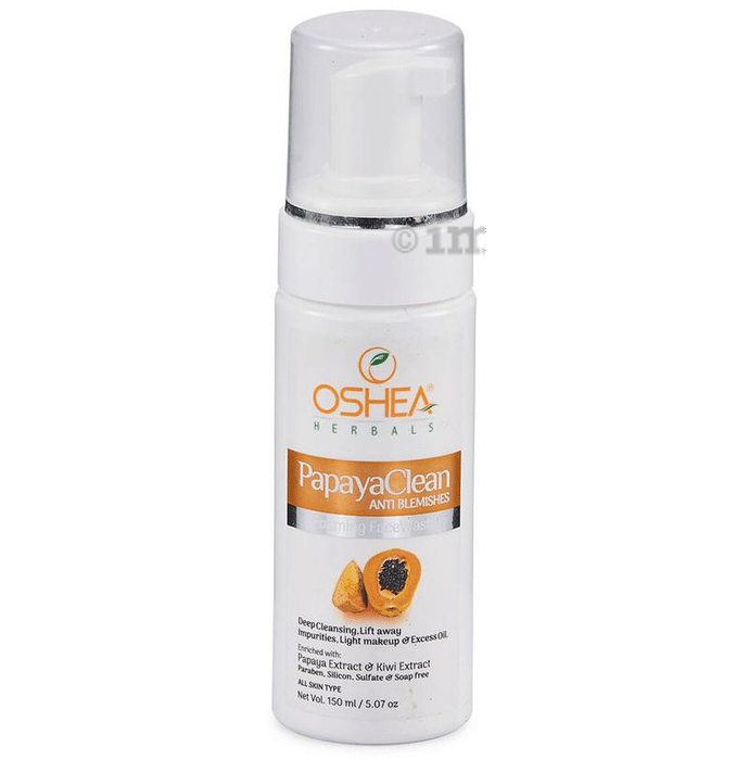 Oshea Herbals Papayaclean Foaming Face Wash