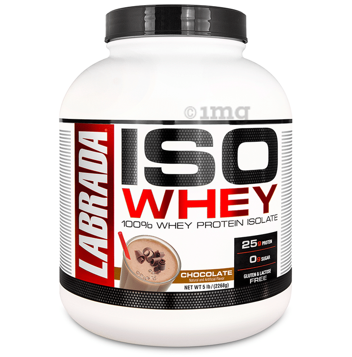 Labrada Nutrition Iso Whey 100% Whey Protein Isolate Chocolate