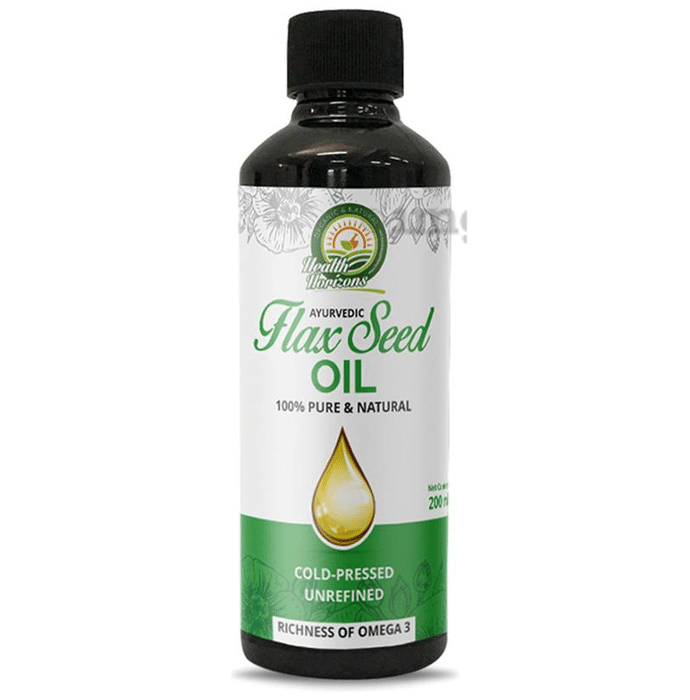 Health Horizons Ayurvedic Flax Seed Oil