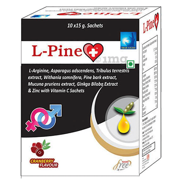 L-Pine Plus Sachet Cranberry Sugar Free