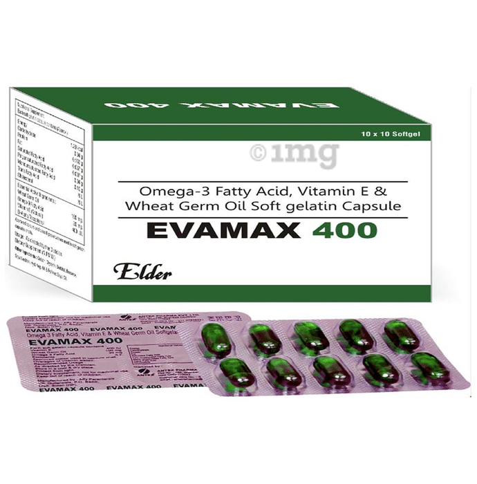 Evamax 400 Soft Gelatin Capsule