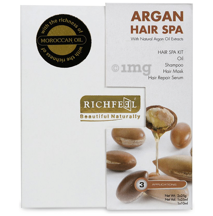 Richfeel Argan Hair Spa Kit