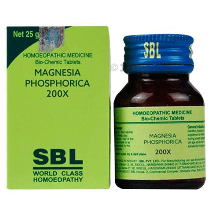 SBL Magnesia Phosphorica Biochemic Tablet 200X