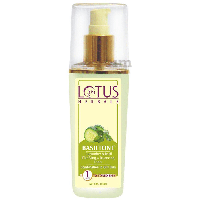 Lotus Herbals Basiltone Cucumber & Basil Toner