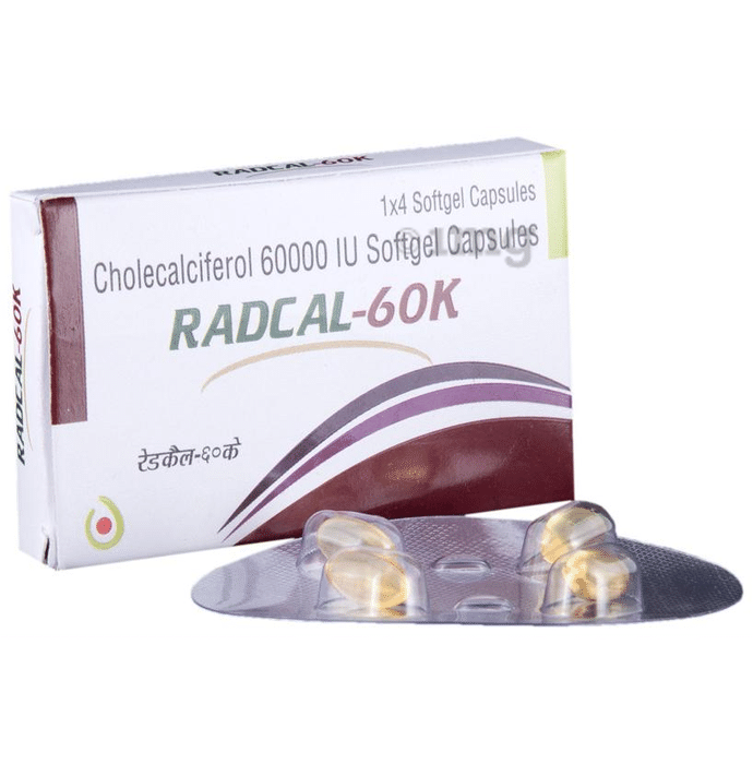 Radcal-60k Soft Gelatin Capsule