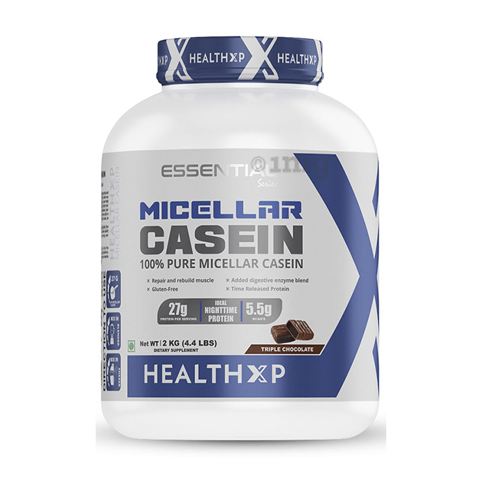 HealthXP 100% Micellar Casein Triple Chocolate