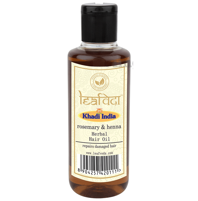 Khadi Leafveda Rosemary & Henna Herbal Hair Oil