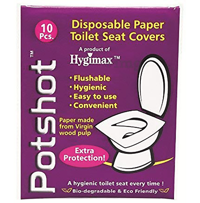 Pretty Petals Potshot Toilet Seat Cover