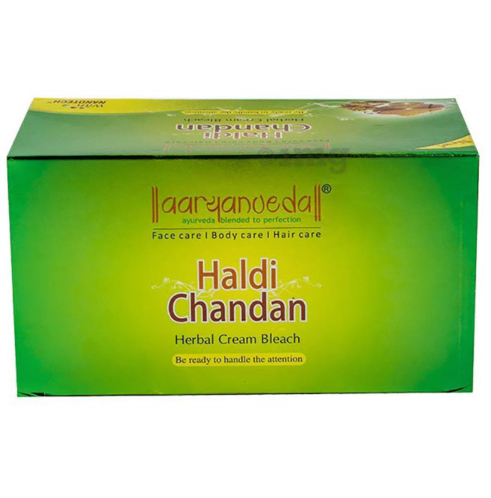 Aryanveda Bleach Haldi Chandan Cream