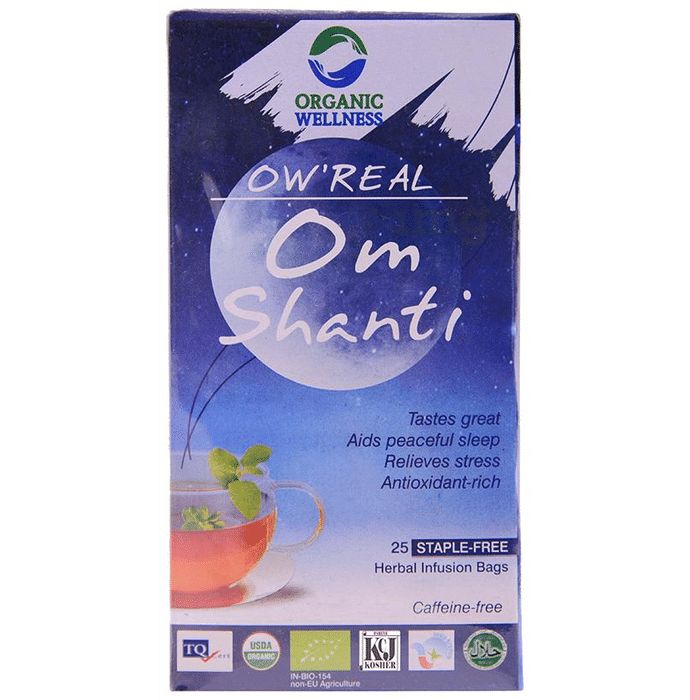 Organic Wellness OW'REAL Om Shanti Infusion Tea Bag