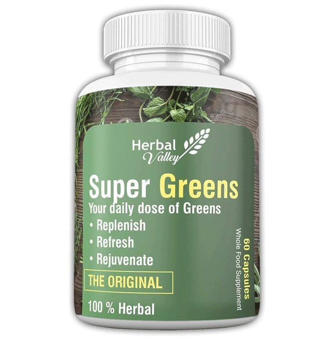 Herbal Valley Super Greens Capsule