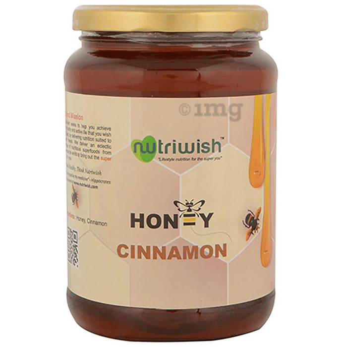 Nutriwish 100% Pure Organic Honey | Flavour Cinnamon