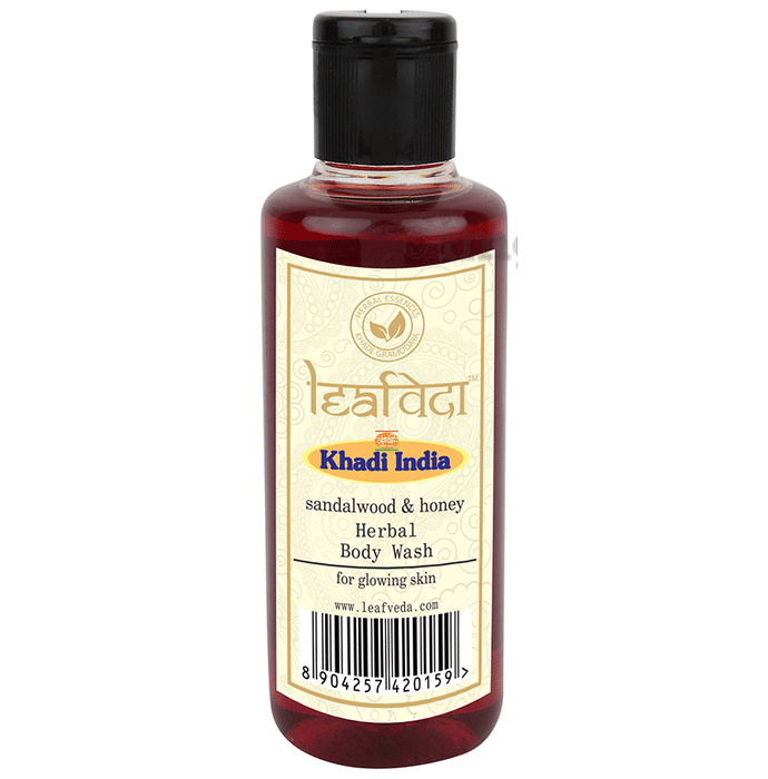 Khadi Leafveda Sandalwood & Honey Herbal Body Wash