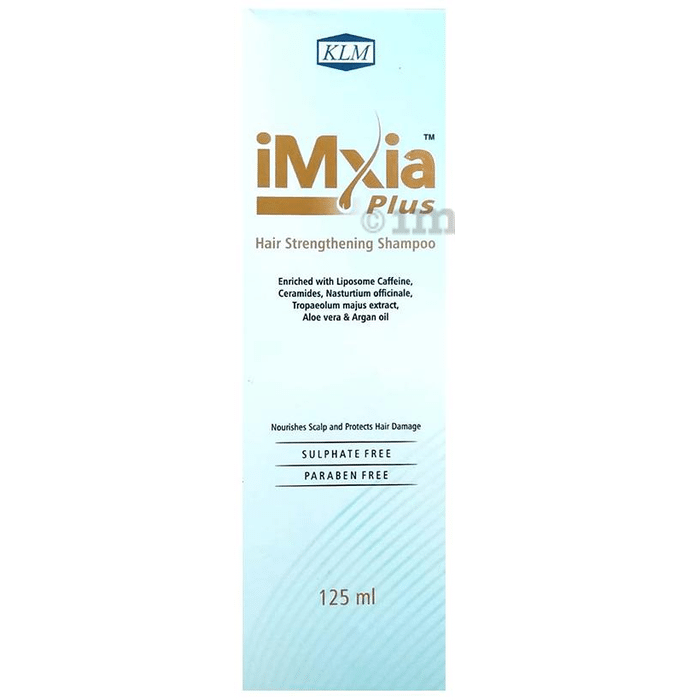 Imxia Plus Hair Strengthening Shampoo | Nourishes Scalp & Protects from Hair Damage | Sulphate & Paraben-Free