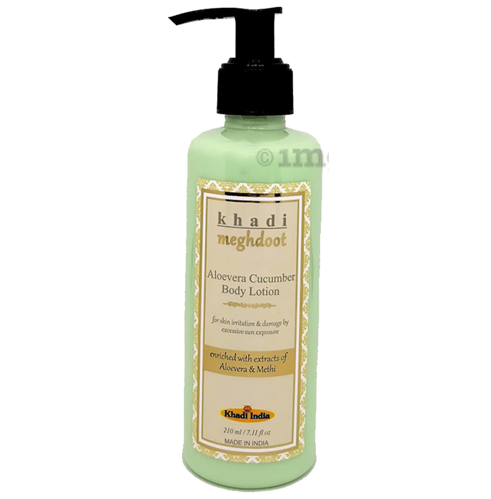 Khadi Meghdoot Aloevera Cucumber Body Lotion