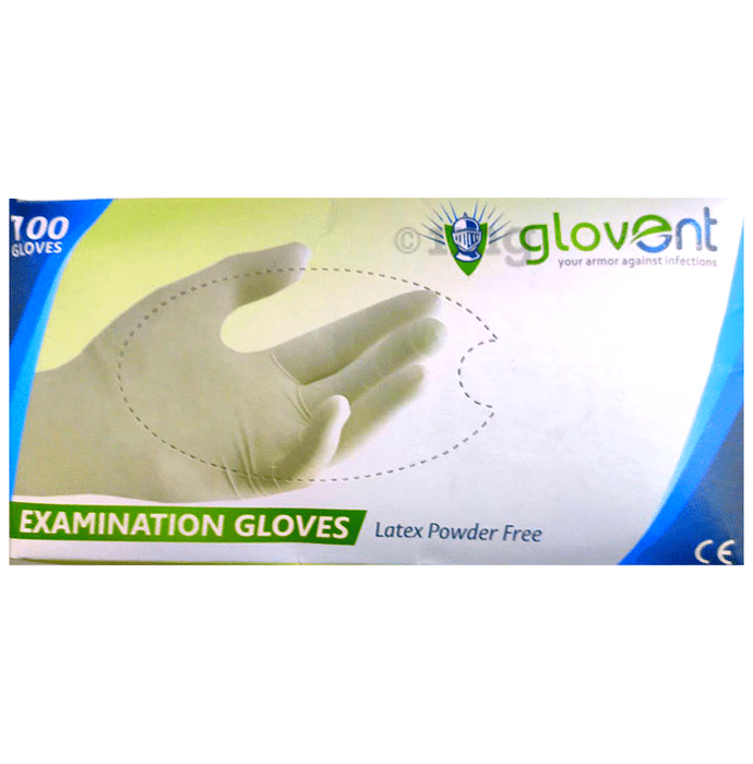 Glovent Examination Glove Large Latex Powder Free