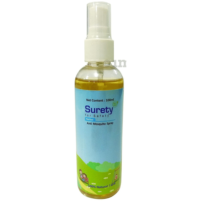Surety for Safety Herbal Anti Mosquito Spray