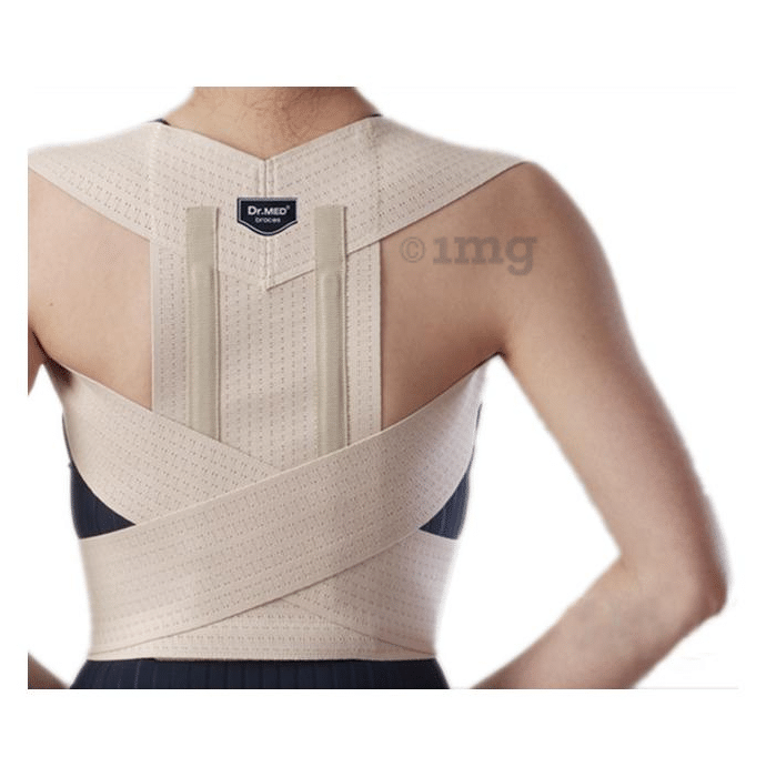 Dr MED Posture Control Shoulder Brace Large Beige
