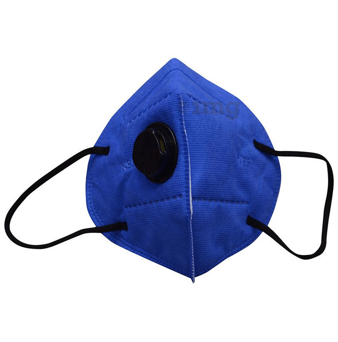 Lion Shield N95 PM2.5 Hepa-Mask free Comfort Band Dark Blue