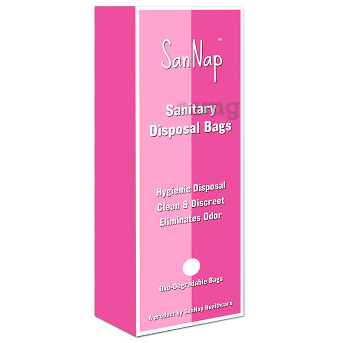 SanNap Sanitary Napkin and Intimate Disposal Bags