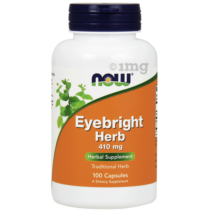 Now Eyebright Herb 410mg Capsule