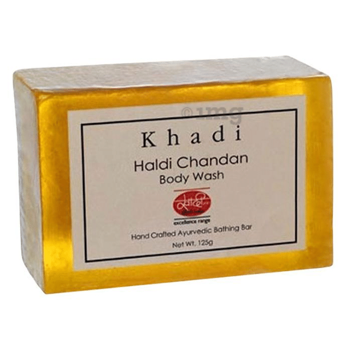 Khadi Mauri Herbal Haldi Chandan Soap