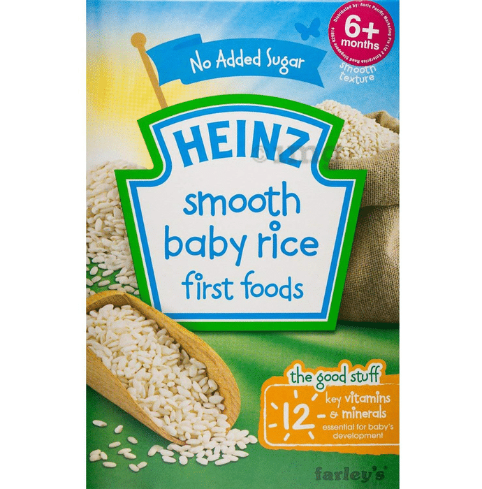Heinz Smooth Baby Rice First Foods
