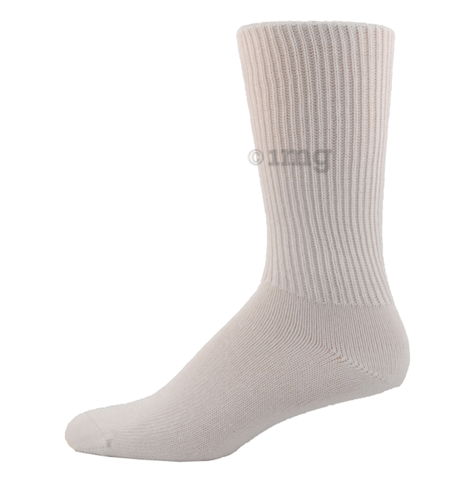 Renewa Simcan Comfort Socks Large White