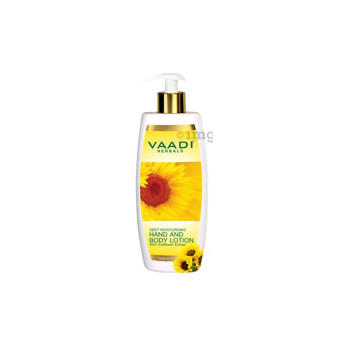 Vaadi Herbals Hand & Body Lotion with Sunflower Extract