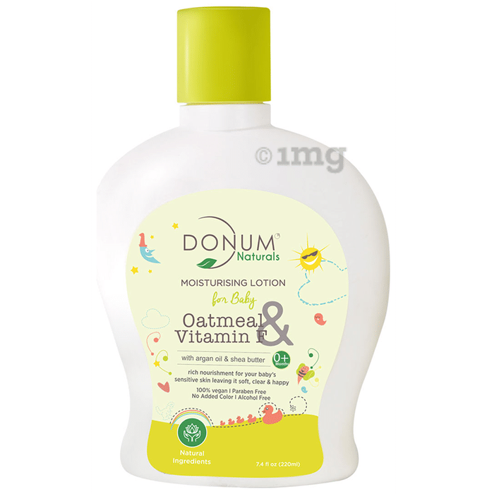 Donum Naturals Oatmeal & Vitamin F Moisturising Lotion for Baby
