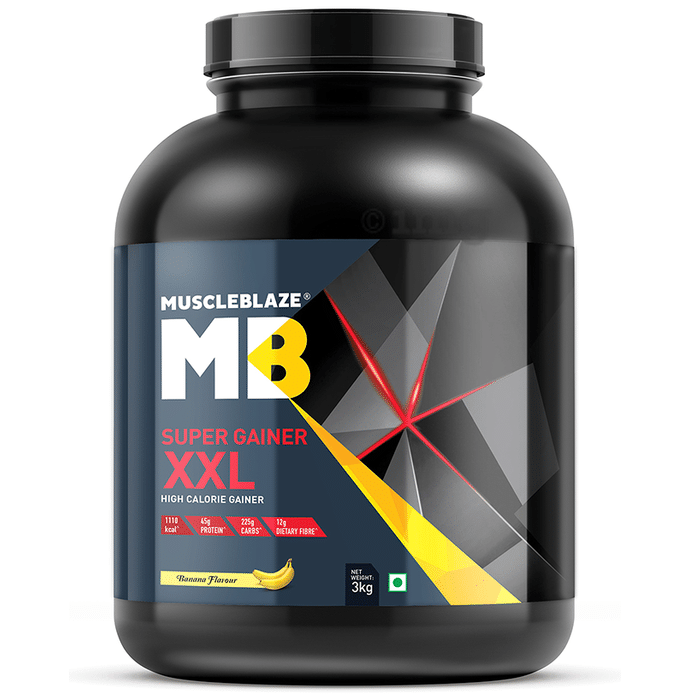 MuscleBlaze MB Super Gainer XXL Banana