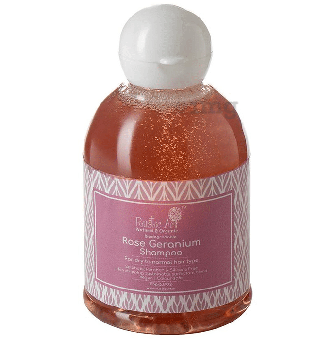 Rustic Art Rose and Geranium Shampoo