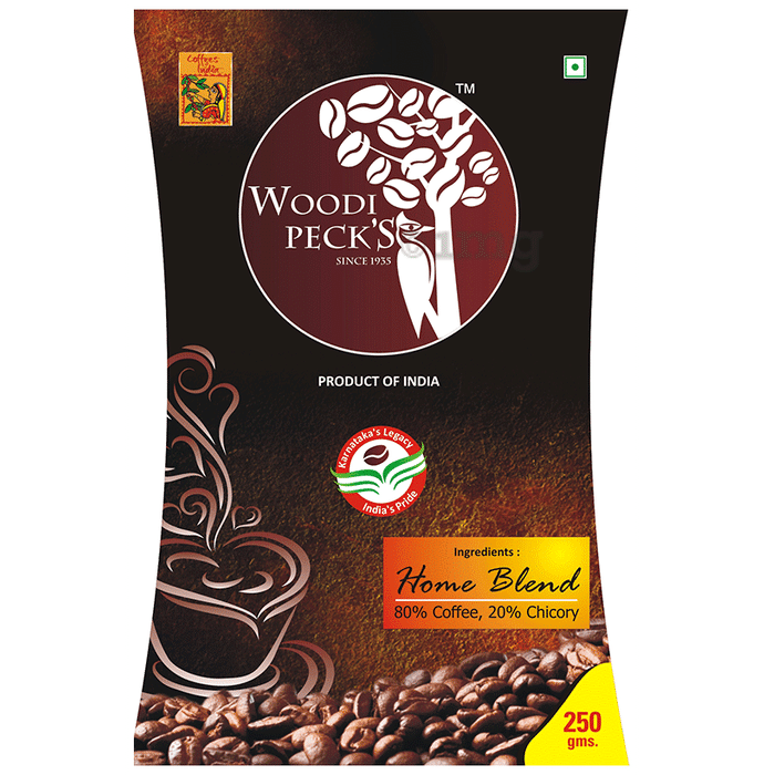 Woodi Peck's Coffee Powder with 20% Chicory