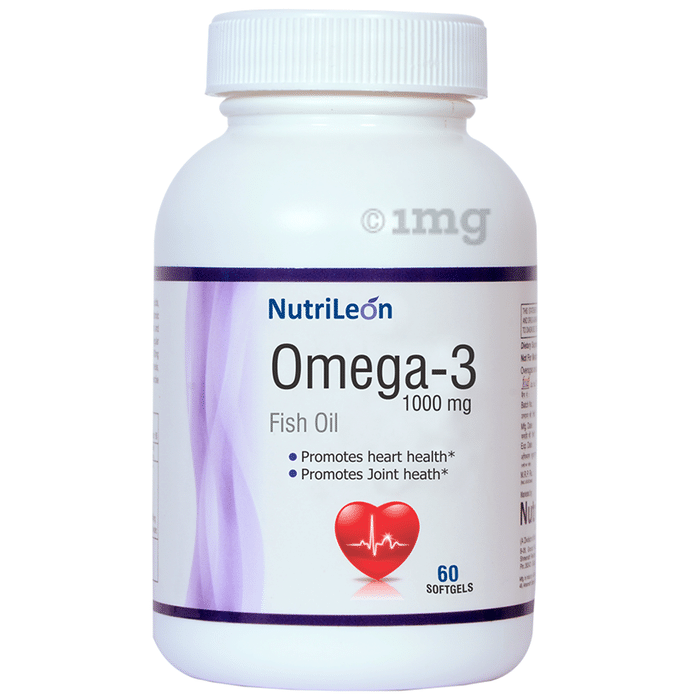 Nutrileon Omega 3 Fish Oil 1000mg Capsule
