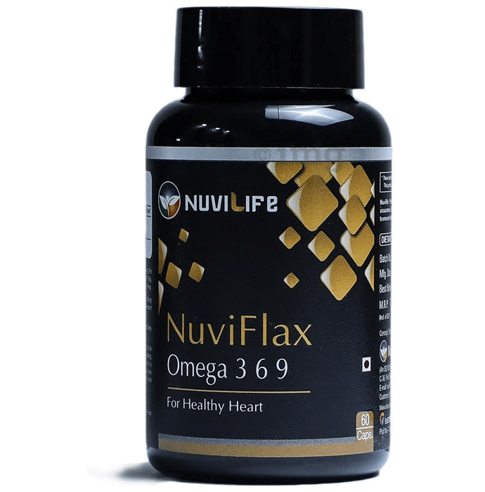 Nuvilife Nuviflax Omega 3 6 9 Capsule