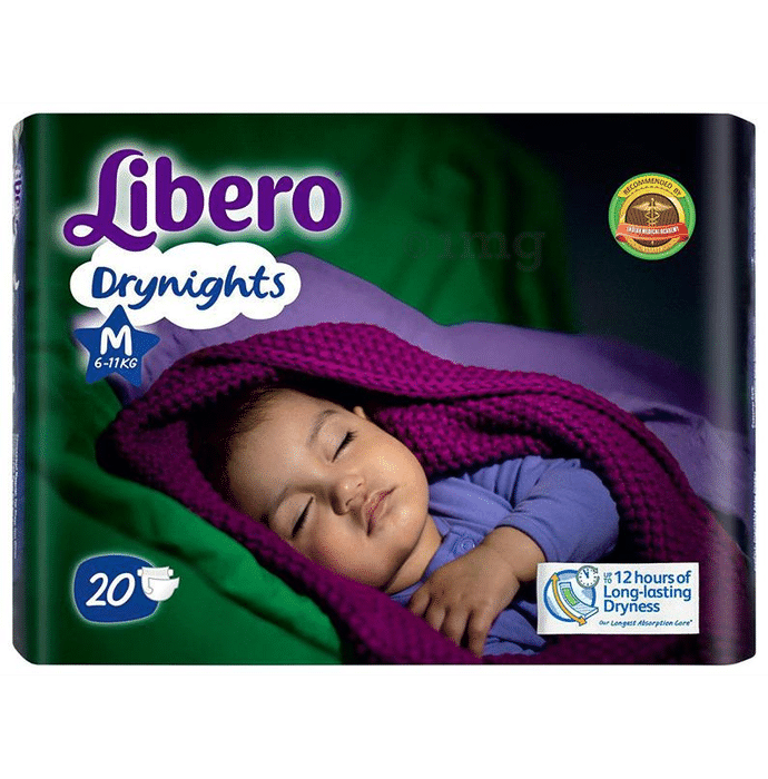 Libero Drynights Diaper Medium