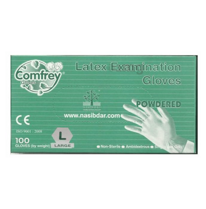 Comfrey Plus Latex Examination Glove