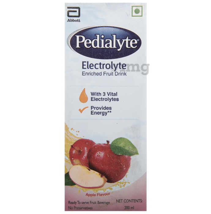 Pedialyte Electrolyte Enriched Fruit Drink Apple