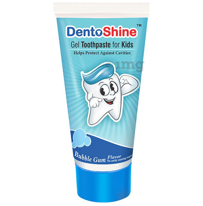 DentoShine Bubblegum Gel Toothpaste for Kids