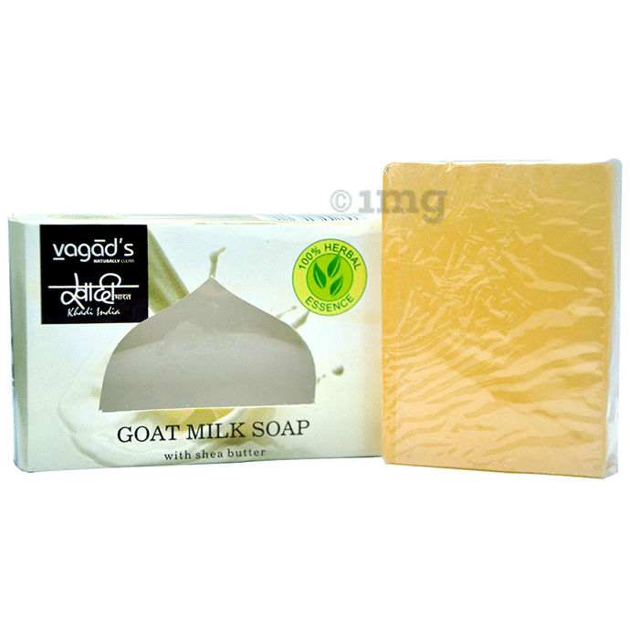 Vagad's Khadi Herbal Goat Milk Soap with Shea Butter