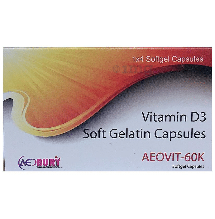 Aeovit-60K Soft Gelatin Capsule