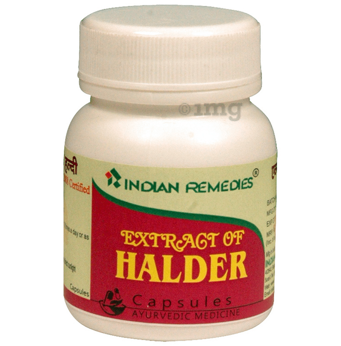 Indian Remedies Extract of Halder Capsule