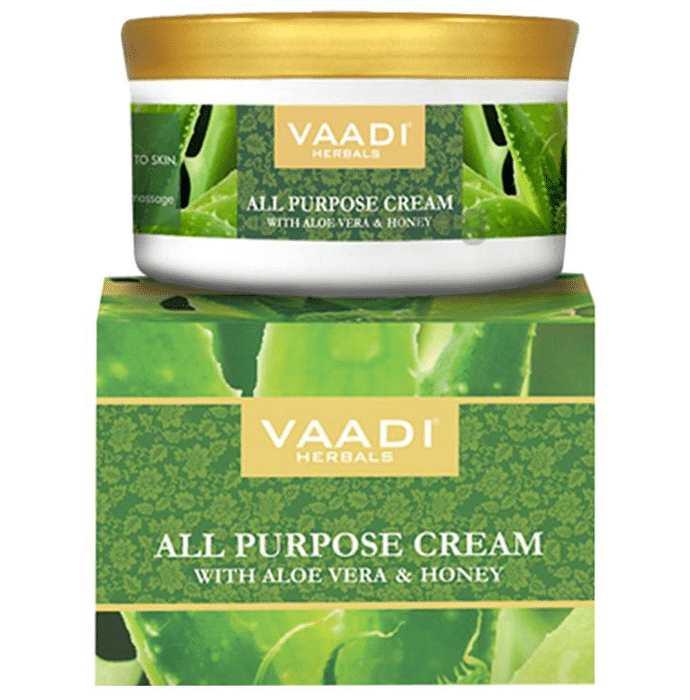 Vaadi Herbals Value Pack of All Purpose Cream With Aloe Vera, Honey & Manjistha