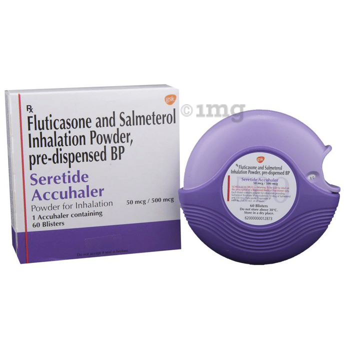 Seretide 50mcg/500mcg Accuhaler