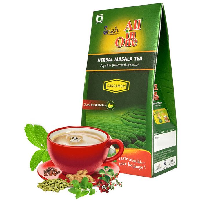 Sneh All in One Herbal Masala | Tea Sugar Free Cardamom