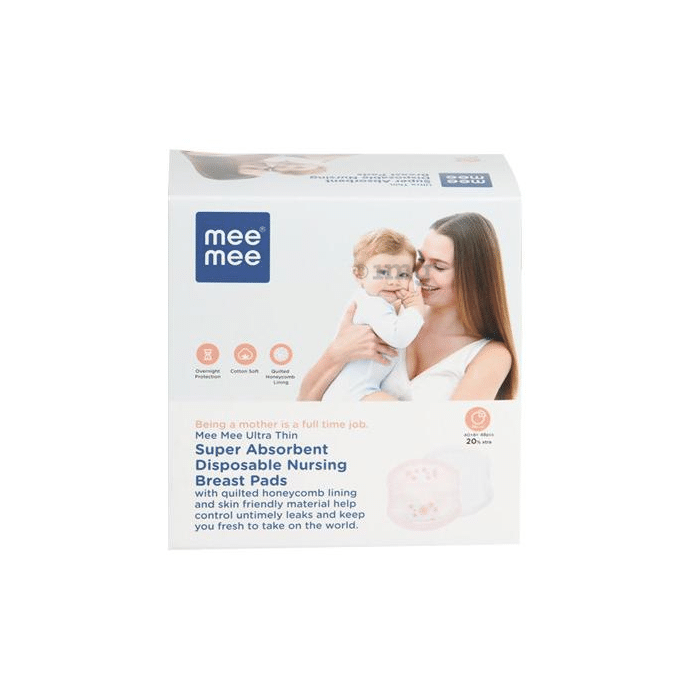 Mee Mee Ultra Thin Disposable Nursing Breast Pads :: SMILE BABY