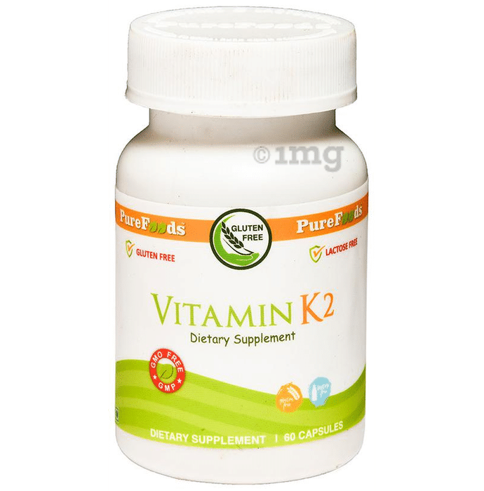 PureFoods Vitamin K2 Capsule Gluten Free