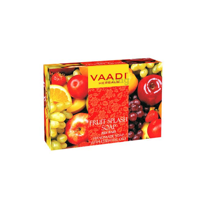 Vaadi Herbals Value Pack of 3 Fruit Splash Soap (75gm Each)