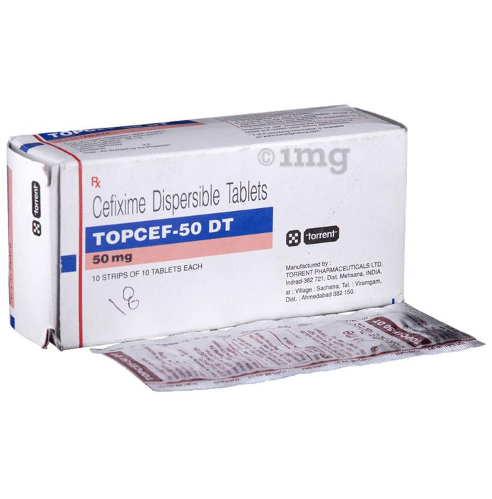 Topcef 50 DT Tablet