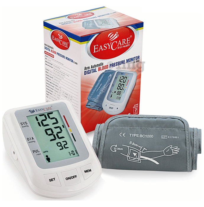 EASYCARE EC 9900 Digital Blood Pressure Monitor Arm Automatic White